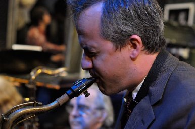 Chris Byars a jeho saxofón