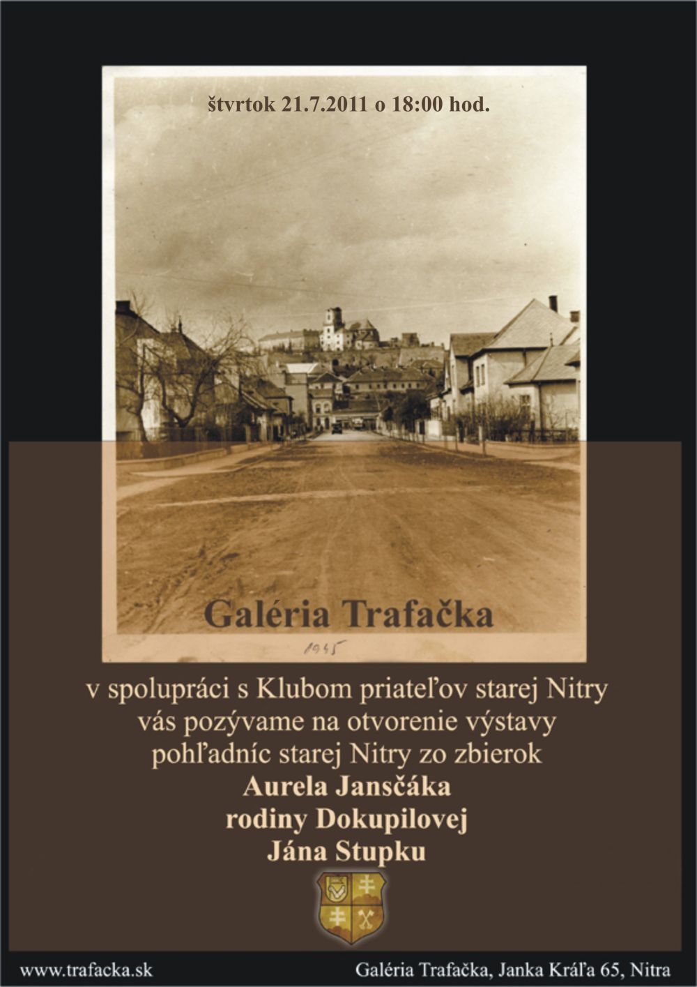 Trafačka - Pohľadnice starej Nitry