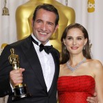 Jean Dujardin s hereckou kolegyňou Natalie Portman