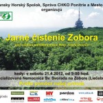 Jarné čistenie Zobora 2012