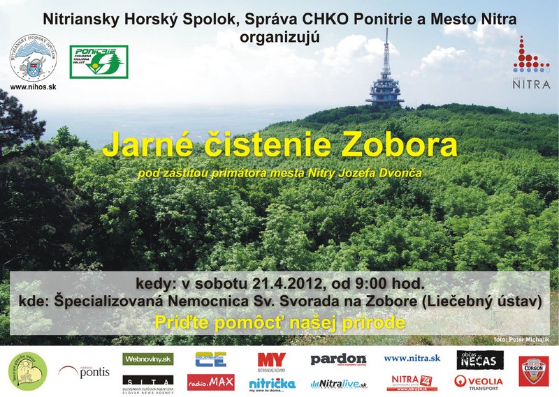 Jarné čistenie Zobora 2012