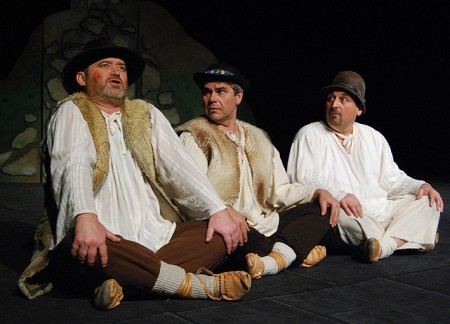 Ivan Gontko (vľavo) v predstavení Slovenský betlehem