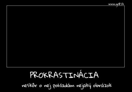 prokrastinácia