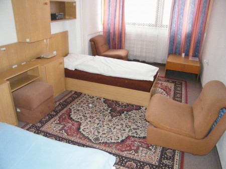 4-posteľová izba pre študentov v hoteli Agroinštitút